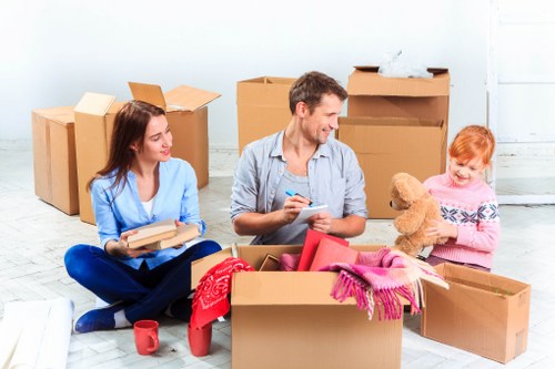 Man with van service helping with a home move in Scotland