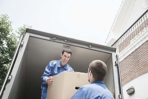Scotland Removals van supporting a greener, circular moving process