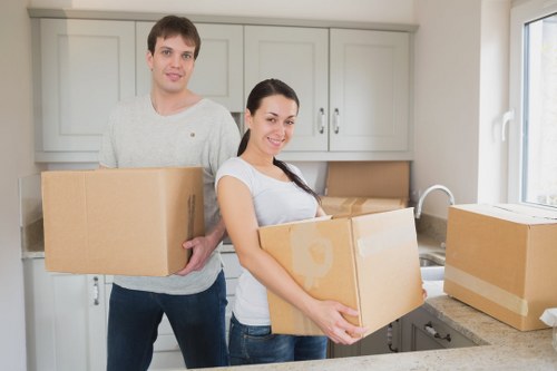 Storage and transport setup for Scottish removals